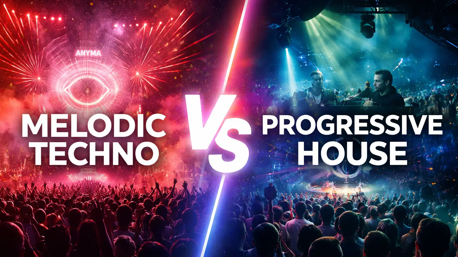 Melodic Techno vs Progressive House copy
